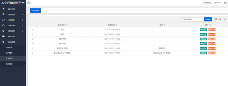 大田四情監(jiān)測(cè)預(yù)警系統(tǒng)