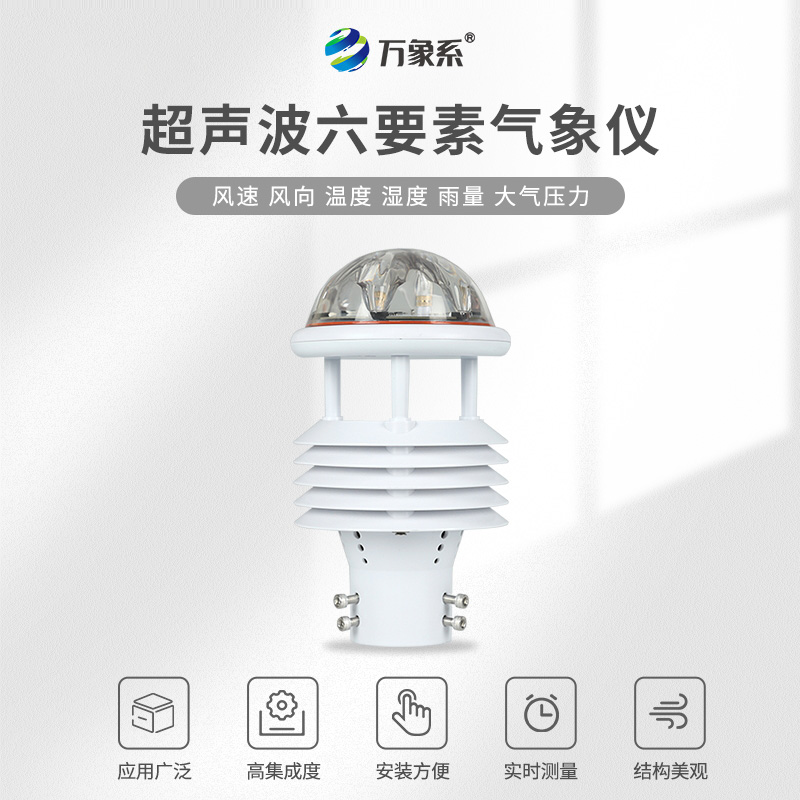 超聲波六要素氣象傳感器，超聲波探秘，六要素盡在掌握