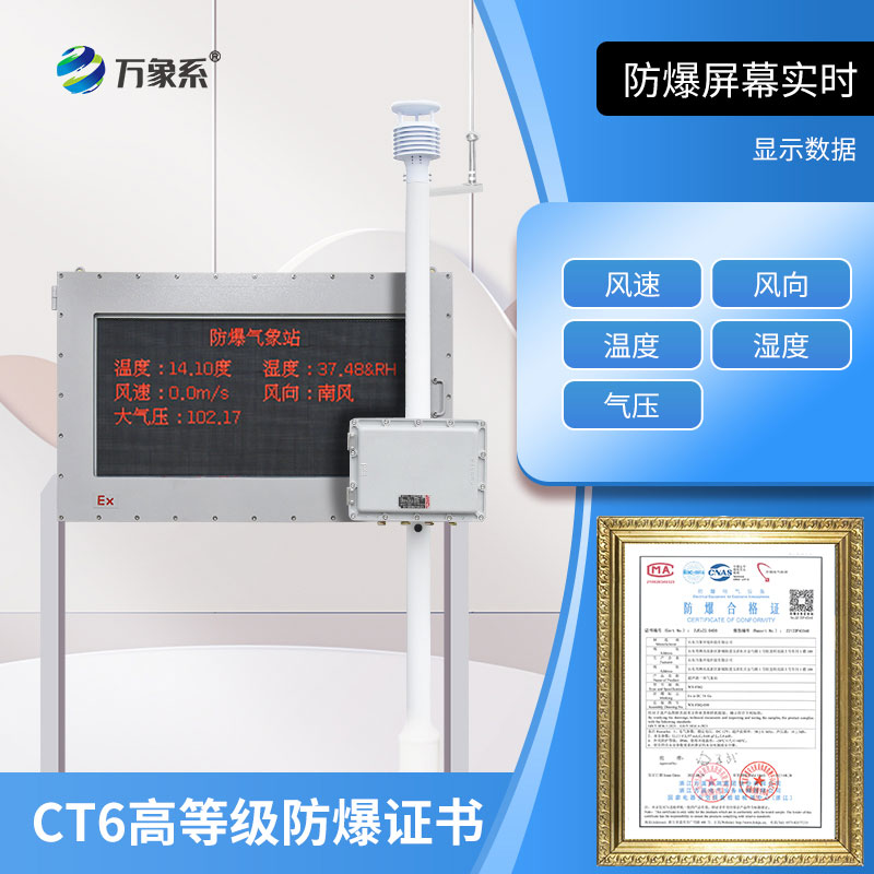 防爆氣象檢測系統(tǒng)如何為高危環(huán)境撐起