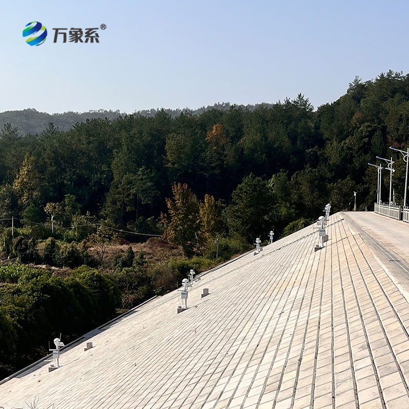 GNSS位移監(jiān)測站時刻守護(hù)石湖口村大壩的安全